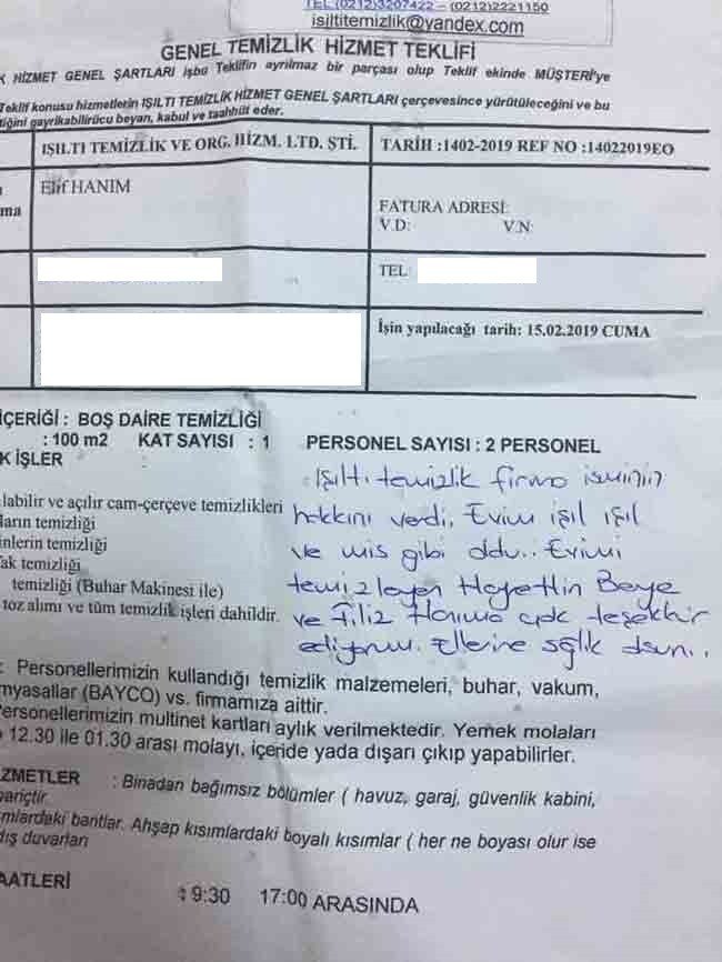 Işıltı Temizlik Kullanıcı Yorumları